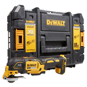 Akku-Multifunktionswerkzeug DeWalt, 18V, DCS356NT Basisversion ohne Akkus und Ladegerät, mit Koffer