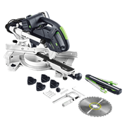 FESTOOL Kapp-Zugsäge KAPEX KS 60 E-SET 1200W, 17.8kg, Ø216mm, 1300-3500U/min