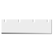 Ersatzklinge, 210×60×1.5mm zu Hand- und Teppichstripper