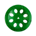 Schleiftopf PKD mit Stützsegment, Ø310mm, grün für zähe Beschichtungen, Klebstoffe und Teppichreste