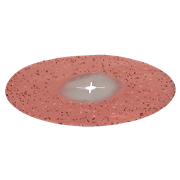 Hartmetallschleifscheiben Widia, Ø400mm, K14 Kupferscheibe