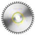 Lame de scie à dents fines FESTOOL 216 x 2.3 x 30mm, W48