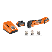 Multimaster a batteria FEIN AMM 300 Plus Start StarlockPlus, 12V, 2 batterie Li-Ion da 3Ah