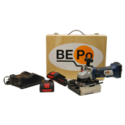 Tagliafughe universale a batteria BEPo UFS 115 18 V Li 2 batterie 4,0 Ah, caricabatterie, con valigetta