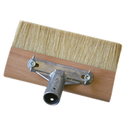 Spazzola impregnante 200 mm Resistente ai solventi, con supporto per manico da 24 mm