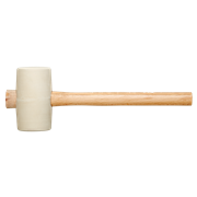 Gummihammer weiss, 800g