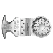 FEIN Multimesser STARLOCK, hakenförmig zum schneiden von textilen Belägen oder PVC