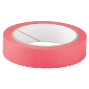 Ruban de masquage rouge avec tape Washi, 25mmx50m convient aux substrats rugueux et texturés, résistant aux UV