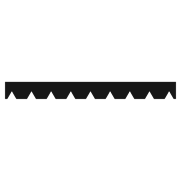 Spachteleinsatz Zahnung P4/B6, 18cm 10 Stk/Pack