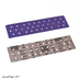 Schleifstreifen Keramik 440x110mm, K60 passend zu Parkettschleifmaschine duoPlan S und SR