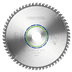Lame de scie spéciale FESTOOL aluminium, pour SYM 70 et KS 60 216 x 2.3 x 30mm, W60