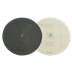 Disques abrasifs BLACK PANTHER Ø 150 mm, K80, carbure de silicium dos velcro, perforation de 8 mm