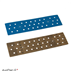 Feuille abrasive en zirconium 440x110mm, K40 convient à la ponceuse à parquet duoPlan S et SR